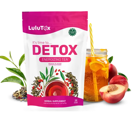 LuluTox Tea Product - Natural Detox for Energy